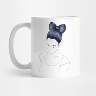 Bow hair Mug